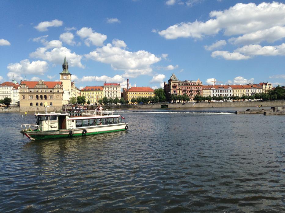 Prague Vltava Steamer