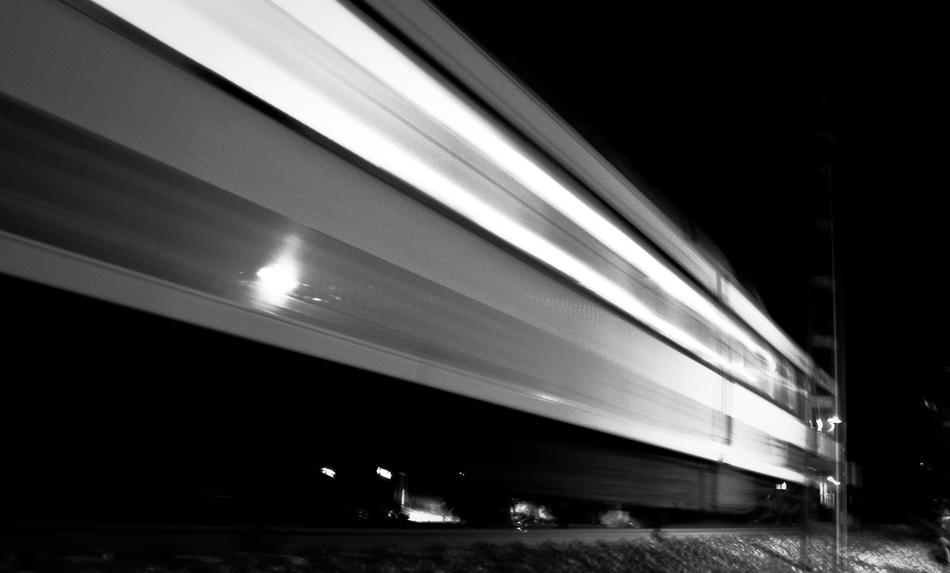 Train Black And White