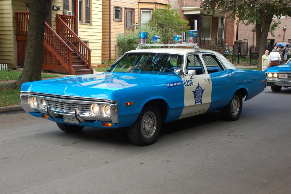 Chicago Police Dodge car