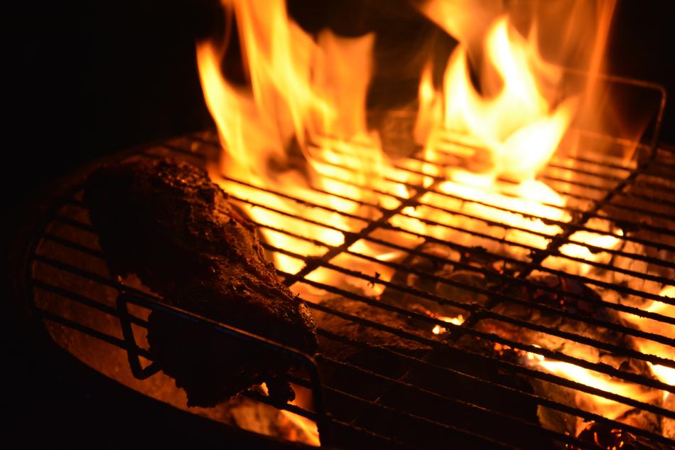 Fire Flames Barbeque