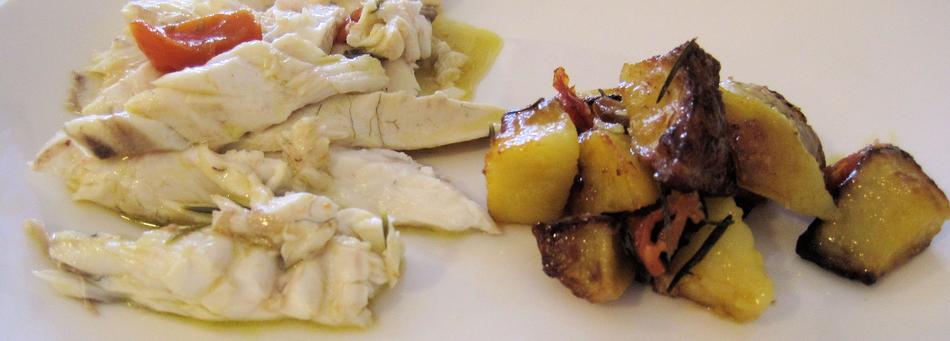 Grilled Rombo Whitefish Herbed