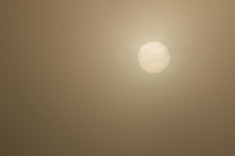 Sun Fog Sky