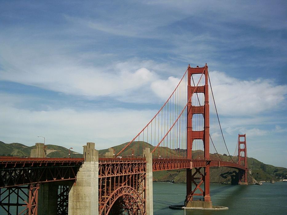Golden Gate Bridge attraction in San Francisco