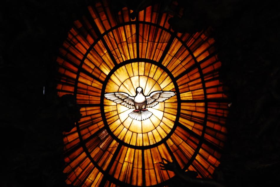 The Vatican Dove Of Peace glass