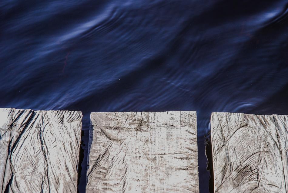 Pier Water Contrast