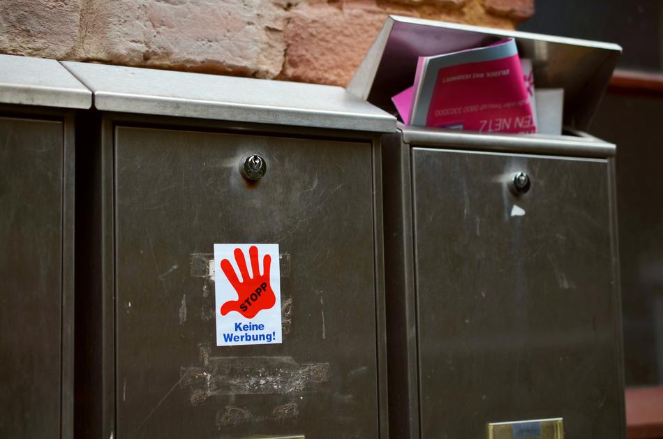 Mailbox Advertising Undesirable