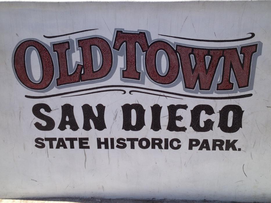 Mexico San Diego Sign