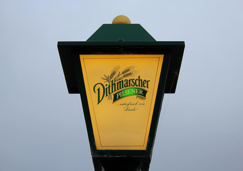 Lamp Advertising Beer