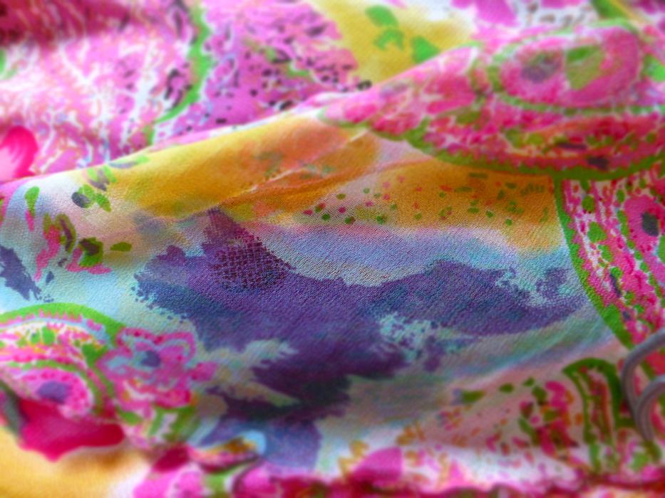 Fabric Colorful Tender