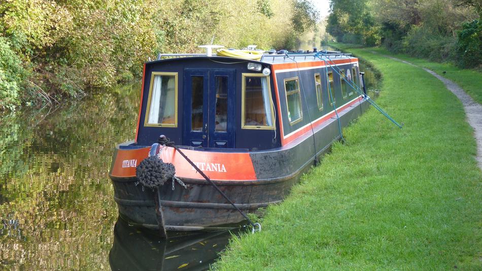 Narrowboat Canal England