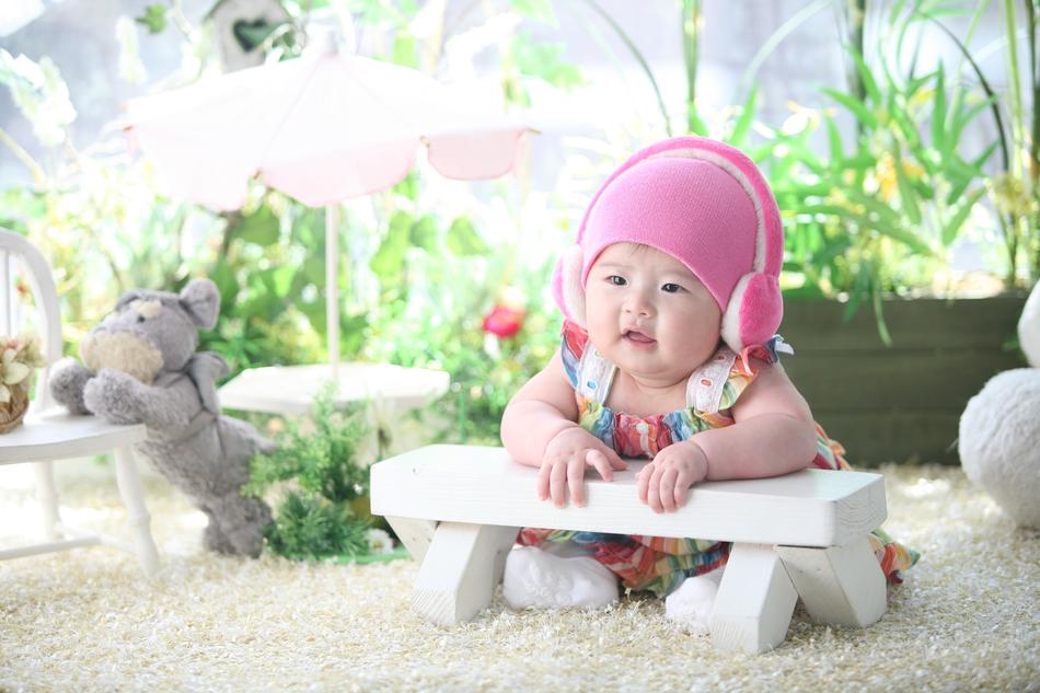 Baby Headphone Pink Hat Polar