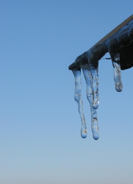 Icicle Winter Macro
