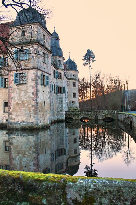 Swiss Moated Castle in Mittwitz