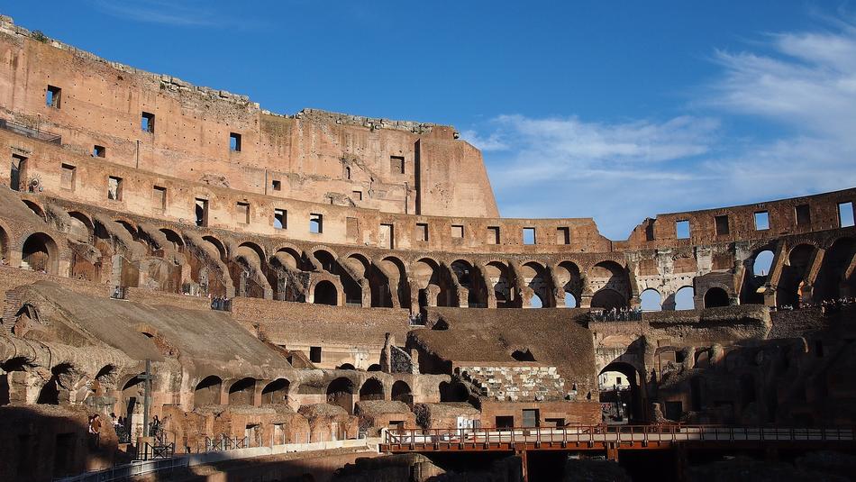 Italy Amphitheater Ruin