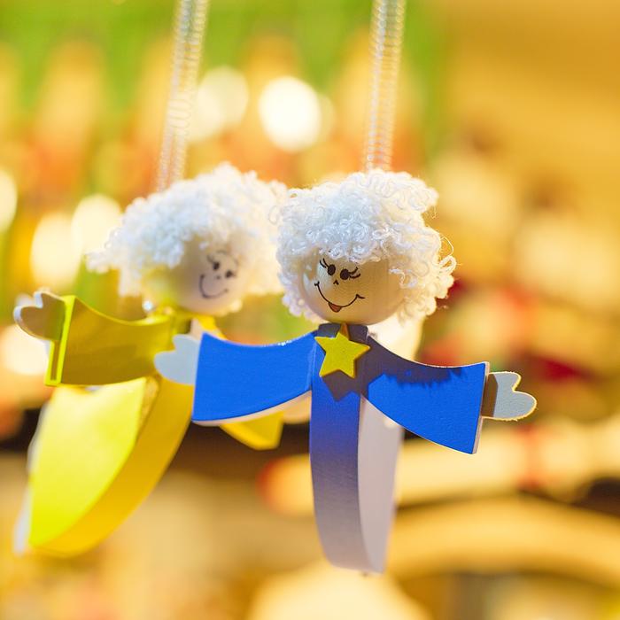 Father Christmas Angel Wooden Toys