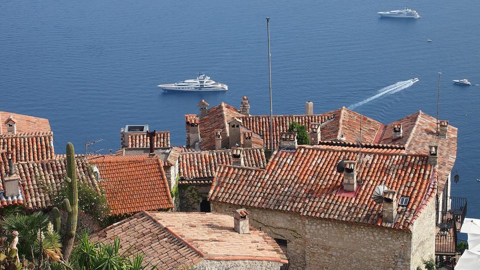 Eze Village in French Riviera France