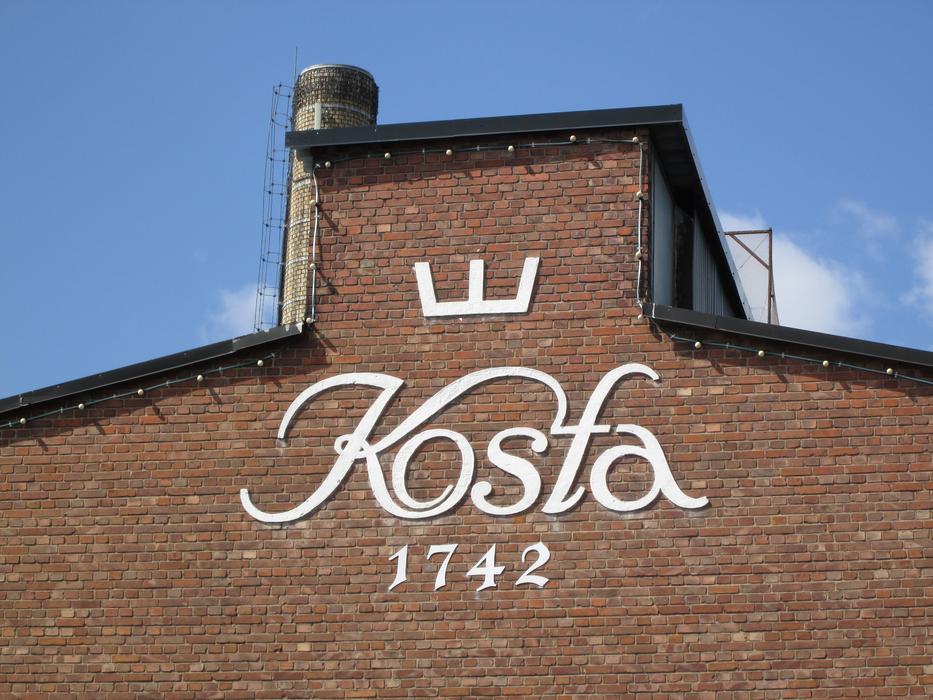 Kosta Glass factory in Sweden