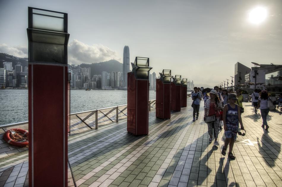 Hong Kong Avenue Of Stars Victoria