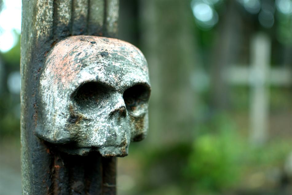 Cemetery Necropolis Skull decoration
