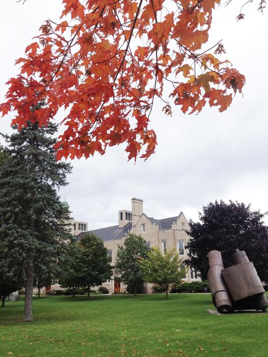 hawkins hall college campus