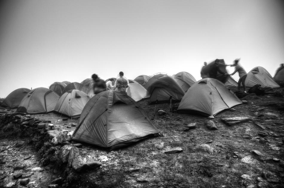 Wugongshan Tent Cloudy