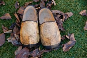 Clogs Wood Carving Peasant