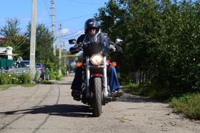 Motorcyclist Biker