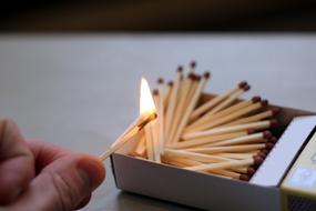 Matches Matchstick Flame