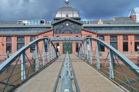 Fish Market Port in Hamburg