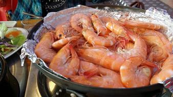 Shrimp Salt-Grilled Grilled