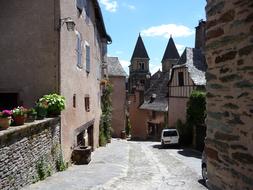 Village Of Conques Medieval