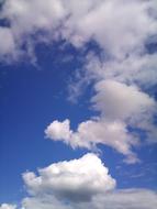 Blue Cloudy Skyline