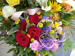 spring colors Bunch Of Flowers