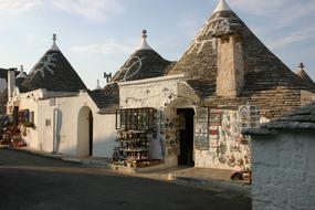 Trulli, picturesque traditional houses, italy, Puglia, Alberobello