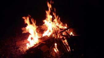 Lohri Fire Bonfire
