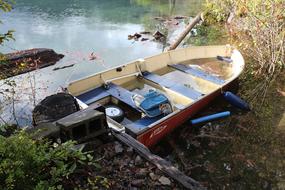 Boat Lake Flooded