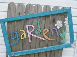 Garden Fence decorative Art