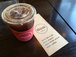 iced coffee in cup