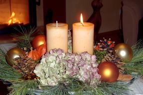 Advent Candlelight Decoration