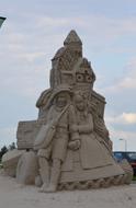 Sand Sculpture Structures Of