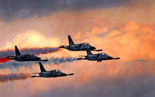 Air Show Formation Military