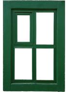 Window Frame Green