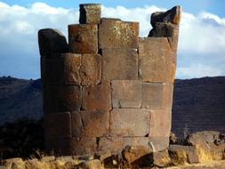 Ruined Inca tower