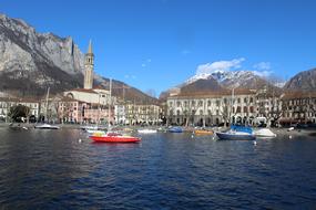 Lecco Panorama Di Lake Como