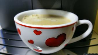 sweet foamy drink