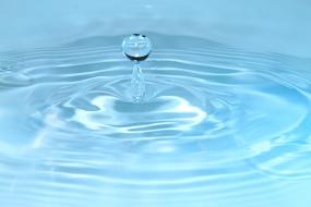 Water Drop ripple liquid