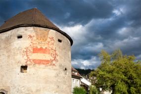 Austria Tower Stormy