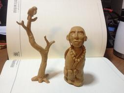 Clay Sculpture Tree Buddhist