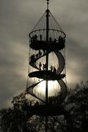 Spiral Staircase Observation Tower