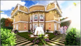 islamic arab design villa